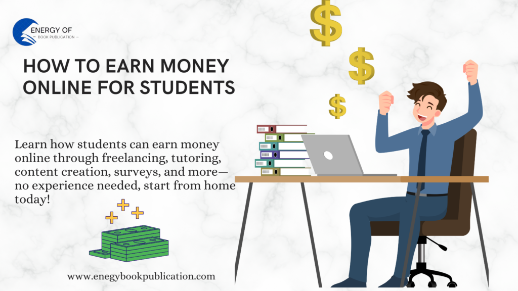 how to earn money online for students